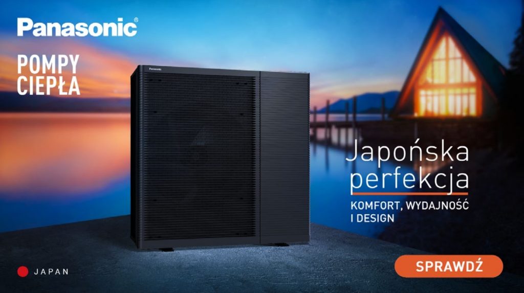 Japońska Pompa ciepła Panasonic